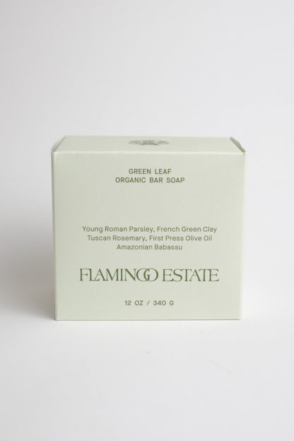 Green Leaf - Roman Parsley & Fresh Rosemary Soap Brick