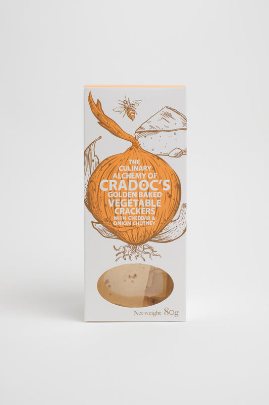Cheddar and Onion Chutney Crackers