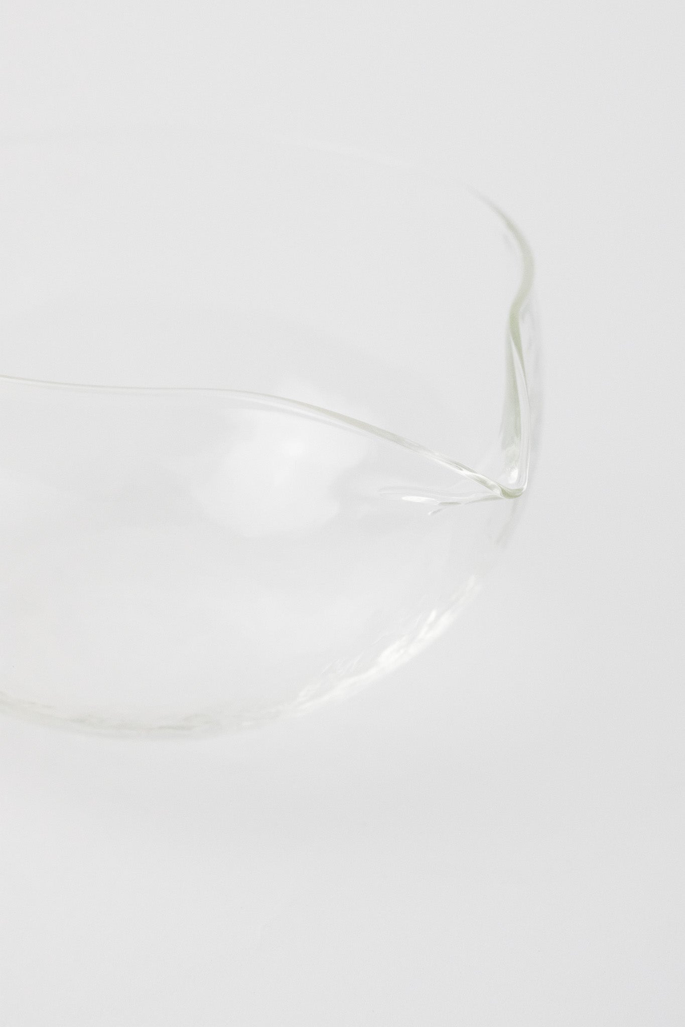 Handmade Glass Matcha Bowl