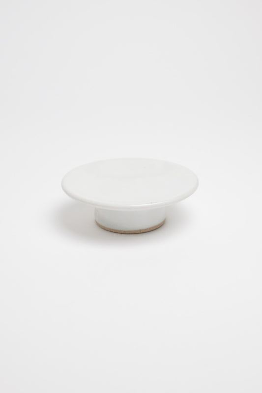 White Ceramic Dish/Incense Burner