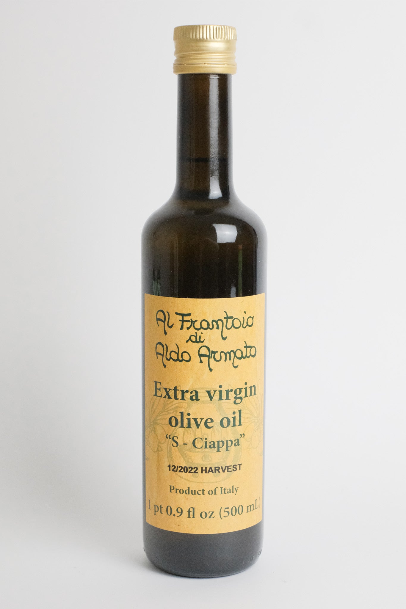 Al Frantoio di Aldo Armato "S-Ciappa" Olive oil - 2022 harvest / 500ml