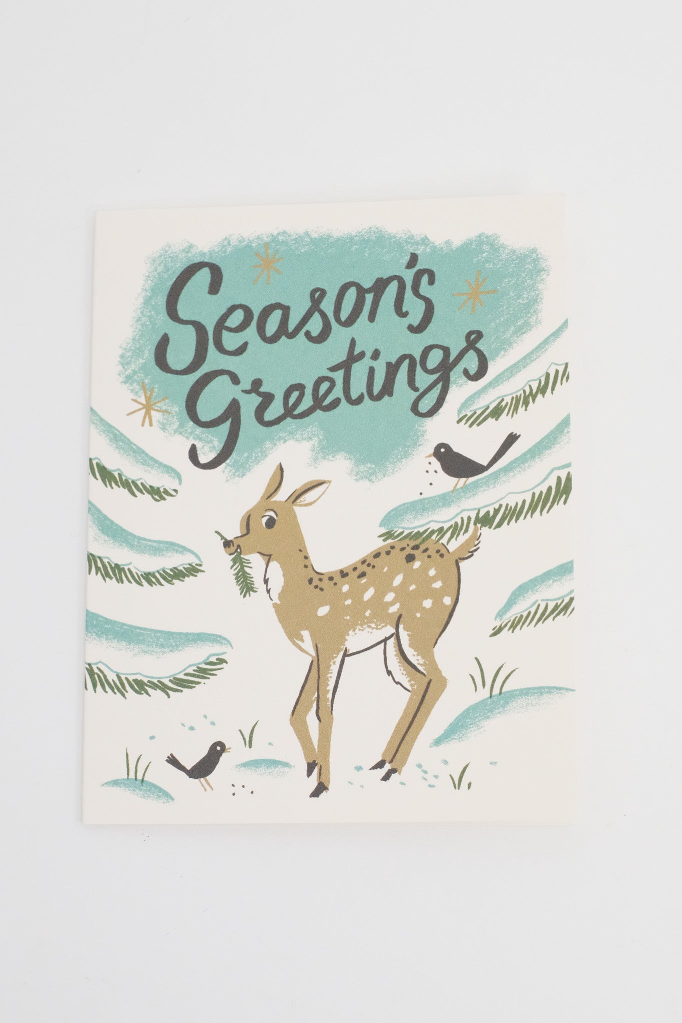 Winter Deer Card