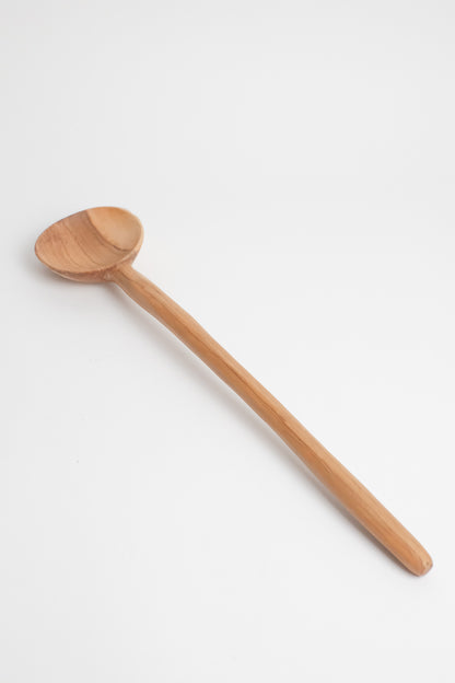 Olive Wood Flat Mixing Spoon