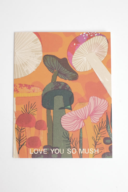 Love You So Mush Greeting Card