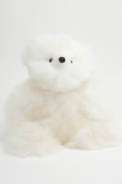 10" Small Alpaca Stuffed Bear