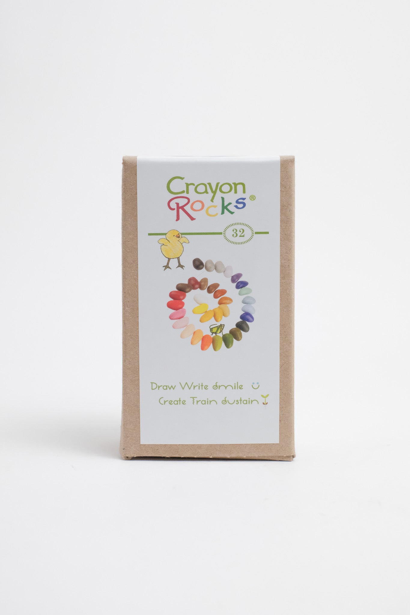 Crayon Rocks - 32 Colors in a Muslin Bag