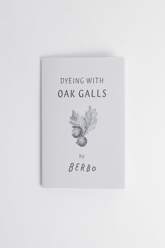 Berbo Dye Zine - Oak Galls